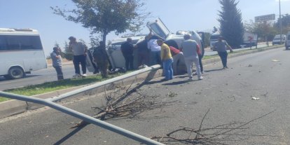 Malatya'da kamyonet devrildi: 1 yaralı