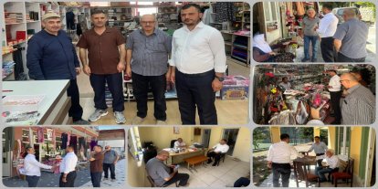 HÜDA PAR Isparta İl Başkanı Demir, Barla'da çeşitli ziyaretlerde bulundu