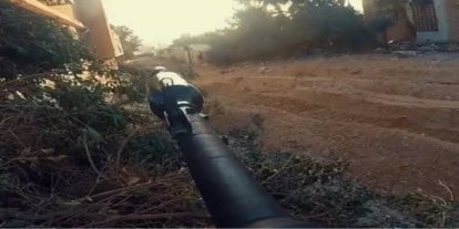 Zeytun Mahallesi’nde işgal araçları hedef alındı