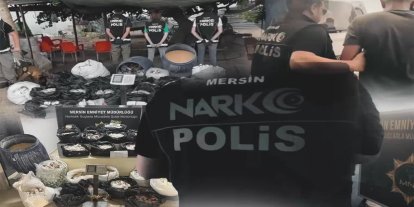 Mersin'de 3,5 milyon uyuşturucu hap ele geçirildi
