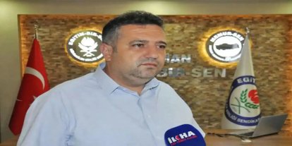 Eğitim-Bir-Sen Batman Şubesi: Ders zili çalarken Gazze'nin çocuklarını unutmuyoruz