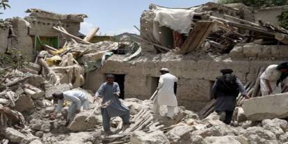 Afganistan'daki depremde can kaybı 1000'i aştı
