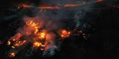 Kastamonu'da orman yangını