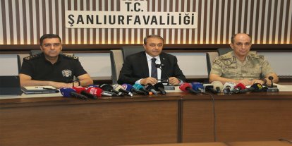 Şanlıurfa Valisi Hasan Şıldak: “Uyuşturucu, suç ve trafikle mücadelede kararlıyız”