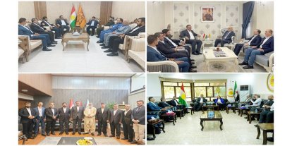 HÜDA PAR heyeti Kürdistan Bölgesi'nde siyasi partilerle görüştü
