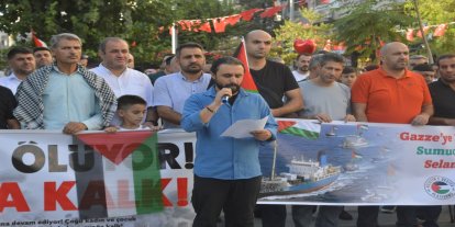 Siirt’ten Gazze’ye destek: Küresel Sumud Filosu'nun yanındayız