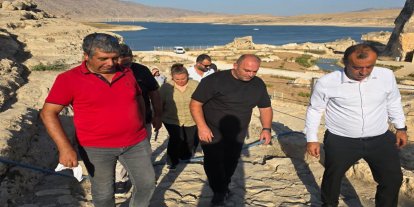 Kültür ve Turizm Başkanlığı'ndan Hasankeyf'e ziyaret