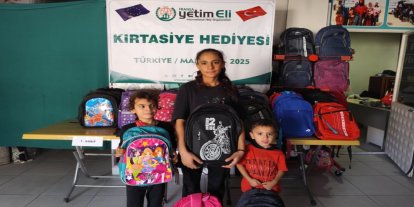 Fransa Yetimeli'nden Malatya'daki öğrencilere kırtasiye desteği