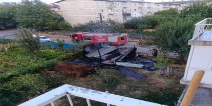Bingöl'de tandırdan kaynaklı yangın