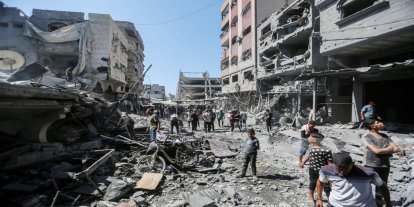 Gazze'de bir haftada 50 bin kişi evini kaybetti: Savunmasız halk açıkta kaldı