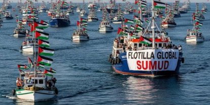Küresel Sumud Filosu'na ait gemilerin Tunus'tan hareketi ertelendi