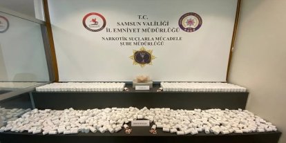 Samsun'da uyuşturucu operasyonu: 1 gözaltı