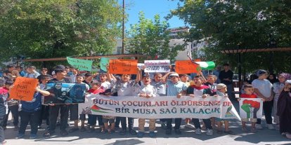 Çocuklardan Gazze çağrısı: Aç bırakılmış kardeşlerimizi vahşi yaratıkların eline bırakmayın
