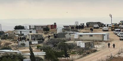 Siyonist rejim, 3 bin dönüm araziye sahip Filistin köyünü ikinci kez yerle bir etti