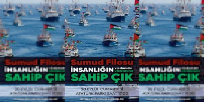 Batman'da "Sumud Filosu"na destek programı düzenlenecek
