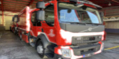 Meram'da apartman yangını: 5 kişi etkilendi