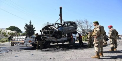 Siyonist işgalciler Nebatiye'de bir aracı hedefa aldı: 1 şehit