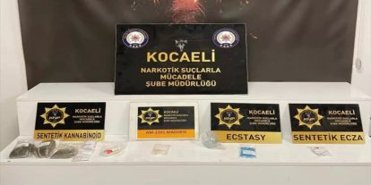 Kocaeli'de uyuşturucu operasyonu: 5 tutuklama