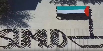 Şanlıurfa’da öğrencilerden Sumud Filosu'na anlamlı destek