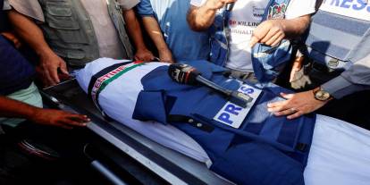 Gazze'de siyonist saldırıda gazeteci İnâs Ramazan şehit oldu