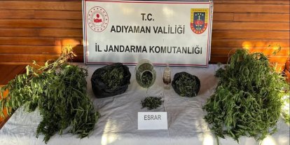 Adıyaman'da uyuşturucu operasyonunda 3 kişi tutuklandı