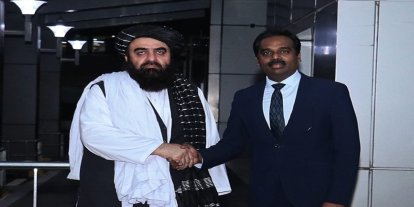 Afganistan Dışişleri Bakanı'ndan Hindistan'a ilk ziyaret
