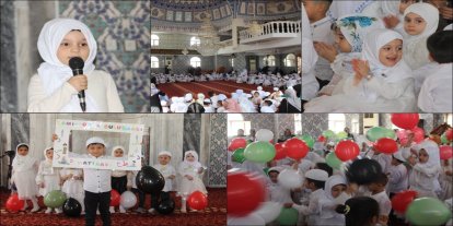 Cizre’de çocuklar cami ile buluştu