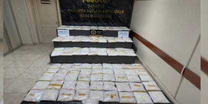 Sakarya'da 100 kilogram metamfetamin ele geçirildi