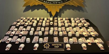 Malatya'da uyuşturucudan 2 tutuklama