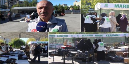 Mardin'de Gazze yararına kermes düzenlendi