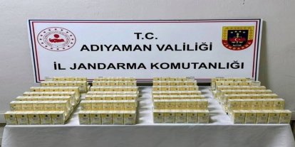 Adıyaman'da kaçakçılık operasyonu: 2 şüpheli yakalandı