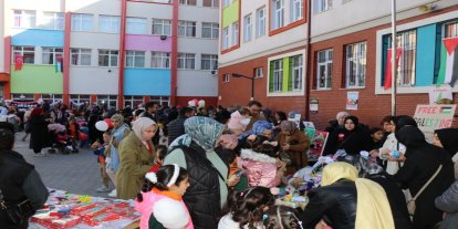 Ankara'da "Bir Okul, Bin Umut; Gazze Kermesi" düzenlendi