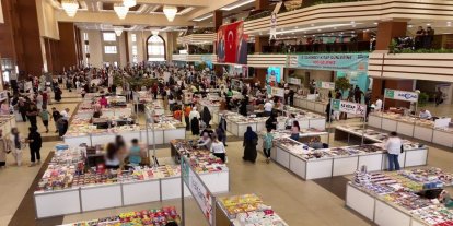Gaziantep'te kitap fuarı 150 bin ziyaretçiyi ağırladı