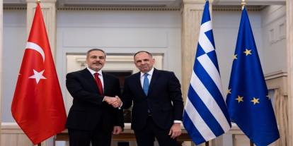Dışişleri Bakanı Fidan, Yunan mevkidaşı Gerapetritis ile görüştü