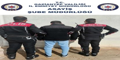 Gaziantep'te 11 yıl hapis cezası bulunan şahıs yakalandı