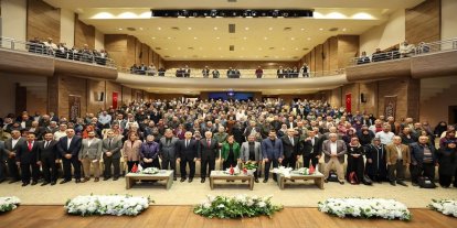 Gaziantep'te 41 yıllık evli vatandaşlar kutsal topraklara uğurlandı