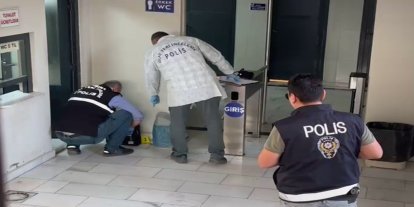 Cami tuvaleti önündeki çanta ve benzin paniğe neden oldu