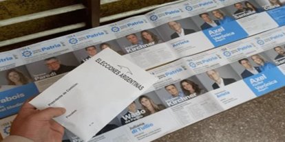 Arjantin'de halk parlamento seçimleri için sandık başında