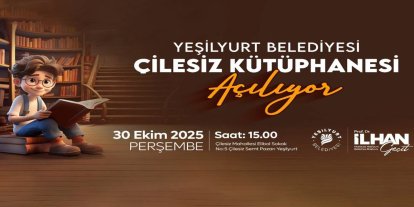 Malatya'da "Çilesiz Kütüphanesi" 30 Ekim'de açılıyor