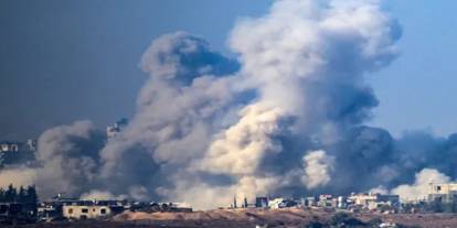 Siyonist işgalcilerden Gazze'de yeni hava saldırıları