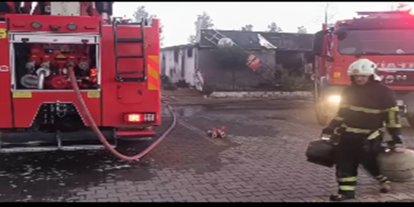 Yangın benzinliğe sıçramadan söndürülerek faciadan dönüldü