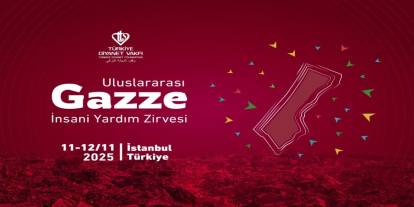 TDV “Uluslararası Gazze İnsani Yardım Zirvesi” düzenleyecek