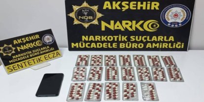 Konya Akşehir’de uyuşturucu operasyonu: Bir tutuklama