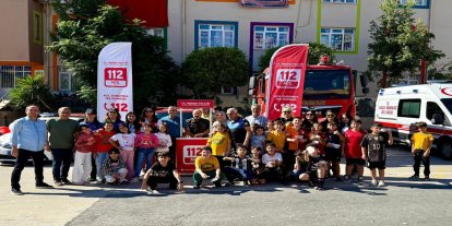 Mersin 112 Acil Çağrı Merkezi’nden öğrencilere tanıtım etkinliği