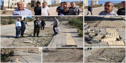 TOKİ sakinlerinden bozuk yol tepkisi: Defalarca başvurduk, belediyeden ses yok