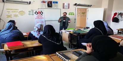 Batman'da Kur'an kurslarında aile ve mahremiyet bilinci eğitimi verildi