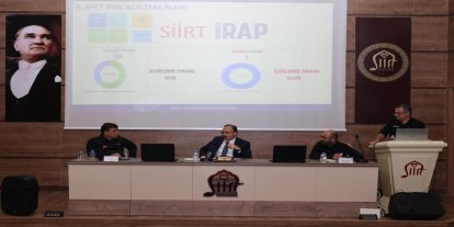 Siirt’in afetlere dirençli kent olması hedefiyle 52 eylem planı görüşüldü