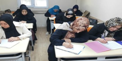 Batman'da okuma yazma kurslarına yoğun ilgi