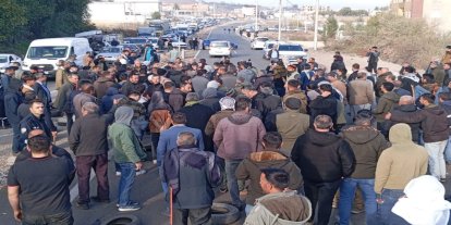 Besiciler, hayvan pazarının açılması talebiyle yol kapattı