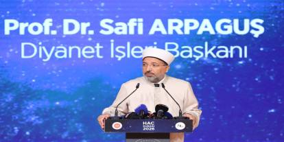 Diyanet İşleri Başkanı Arpaguş: "Hac ibadeti, Müslümanlara ümmet şuuru kazandırmaktadır
